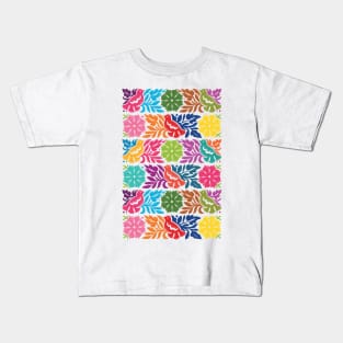 Traditional Chiapas Embroidery Kids T-Shirt